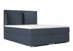 Boxspring SUZI bed - kleur naar keuze - inclusief Topper - 140x200 - 160x200 - 180x200