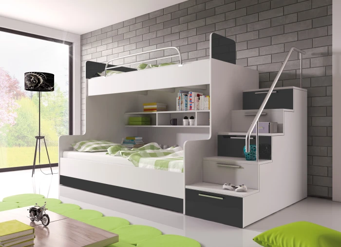 Stapelbed TOMI 2 - 254x157x120 cm