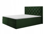 Bed met opbergruimte DORMI Boxspringbed met bedombouw Topper 140 x 200