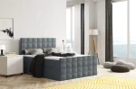 MERA PLUS boxspringbed - met voeteneind - topper H3 - 180x200 cm