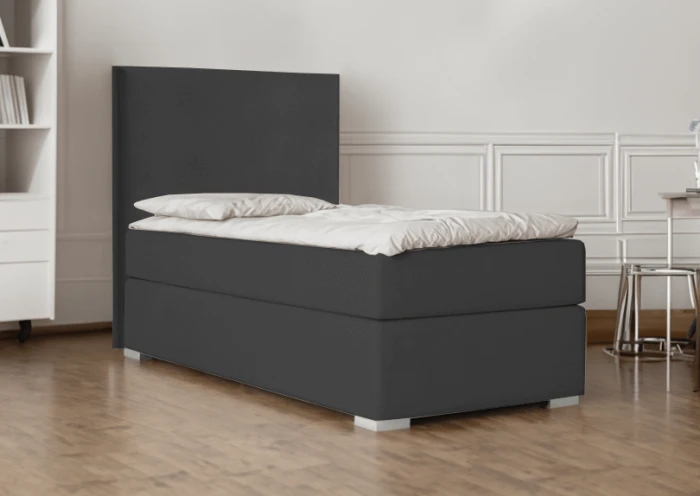  Boxspring bed BERG MINI - Topper veerkern - 90x200 cm