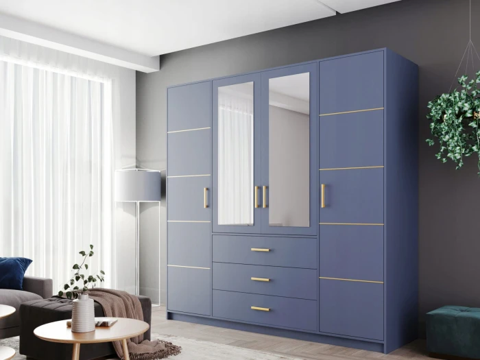 Kast BALI II D4 – Blauw